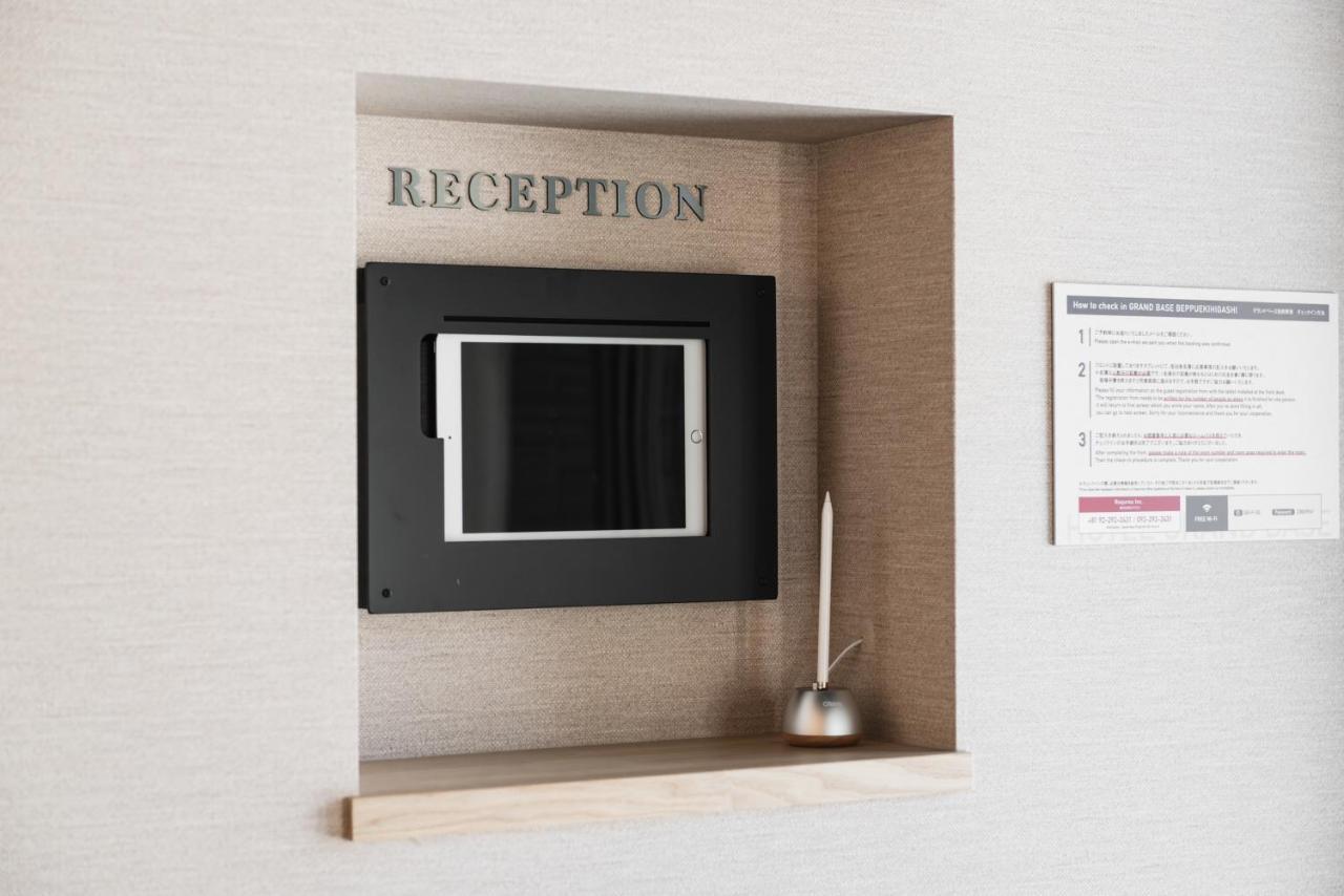 Grand Base Beppu Ekihigashi Aparthotel Bagian luar foto